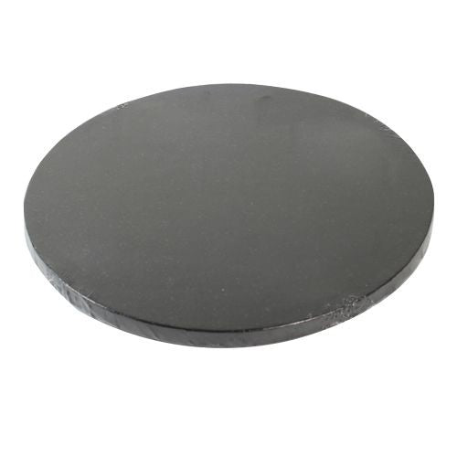 Bases para Bolo Pretas 25 cm (12mm) borde liso