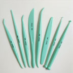 Estojo de Ferramentas Plástico + 3 Pinceis Silicone Tiffany