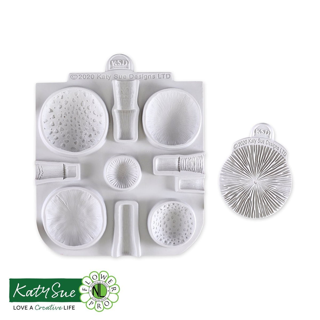 Katy Sue Flower Pro Cogumelos Molde e Veiner