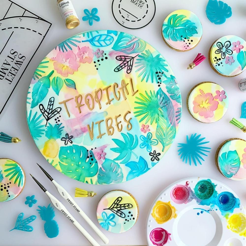 Sweet Stamp - Tropical Vibes by SweetBakes