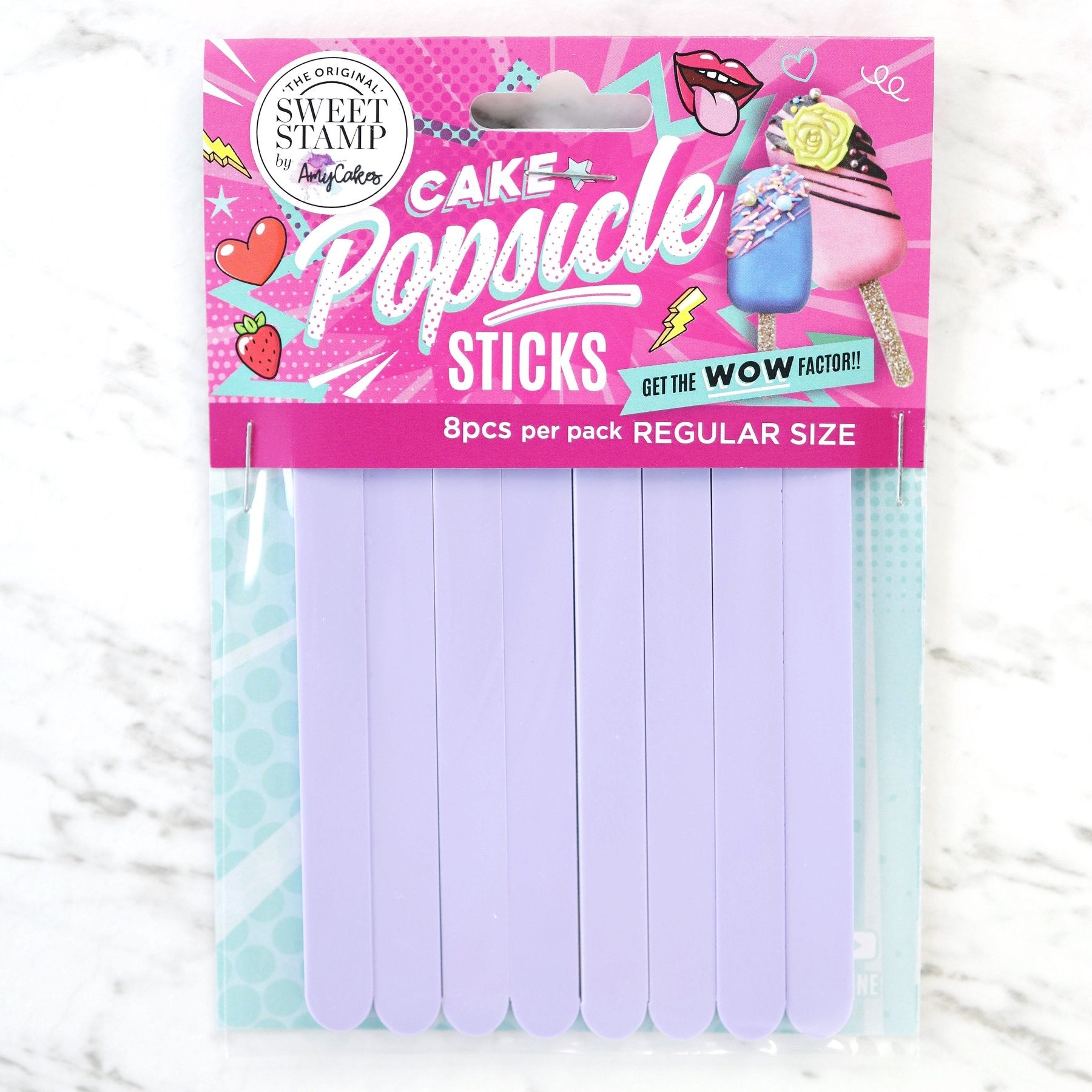 Sweet Stamp - Sticks Mini Lavanda (conj. 8)