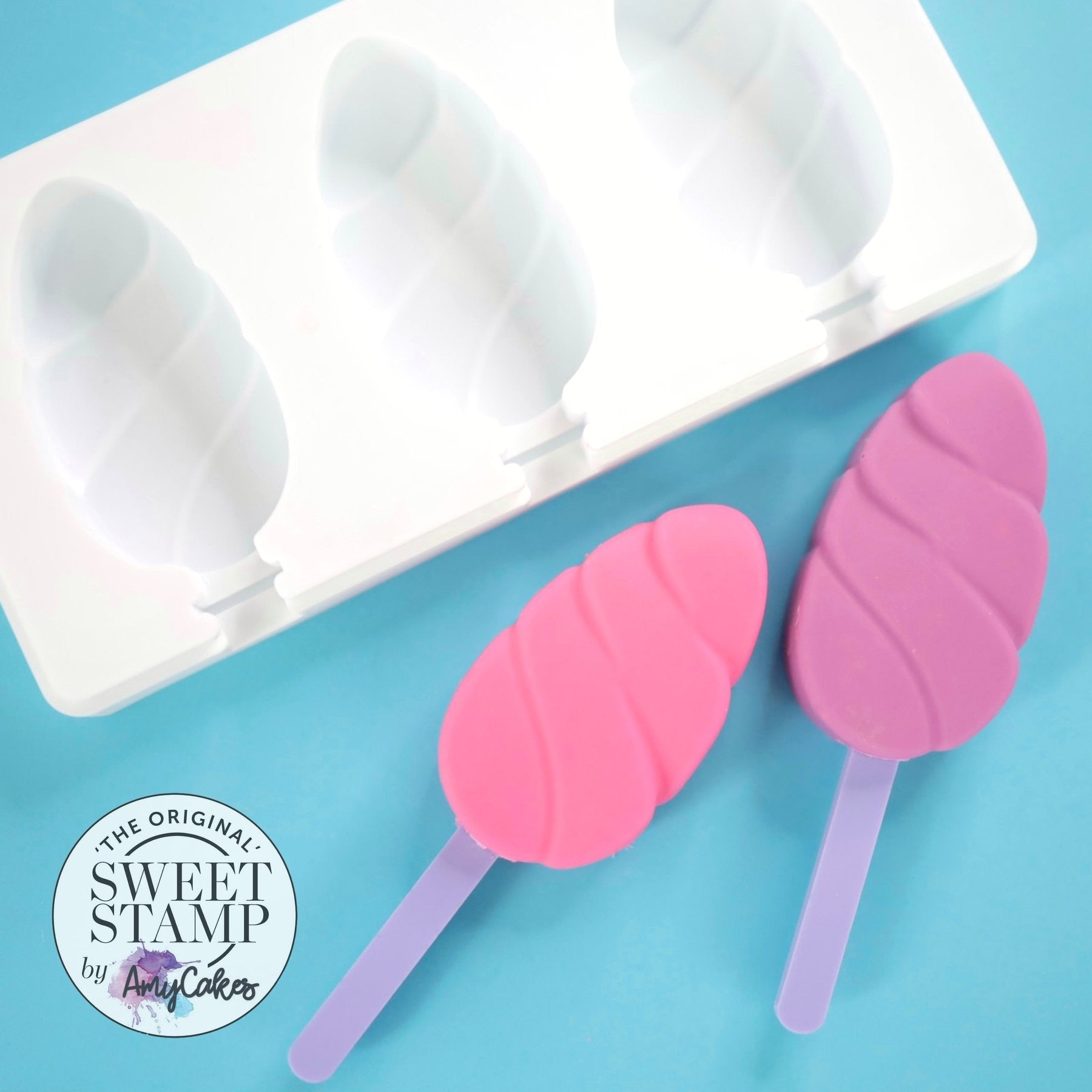 Sweet Stamp - Molde Cake Pops Chifre de Unicórnio