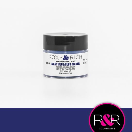 Corante em pó - Azul Marinho- Hibrid Petal Dust - Roxy & Rich