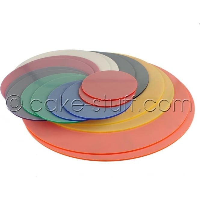 Discos de Acrílico Set 2 Redondas de 10,5 cm Ø