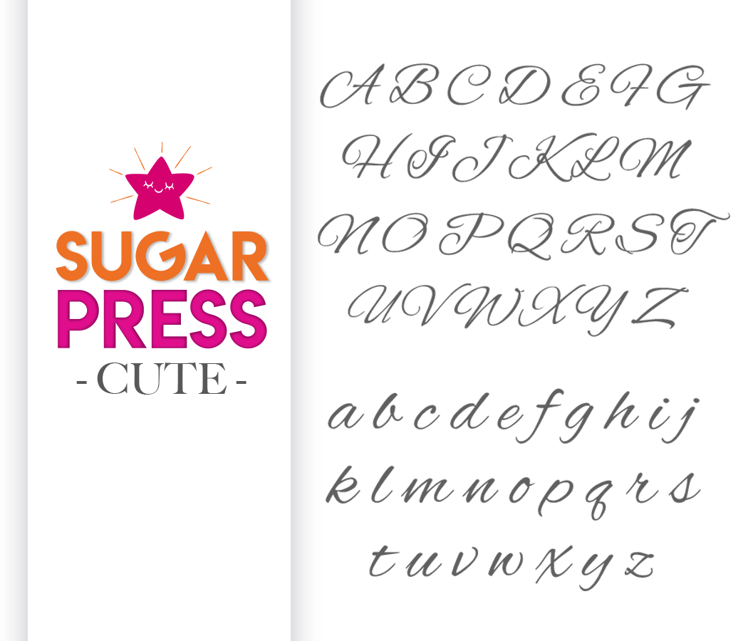 Sugar Press Cute Set