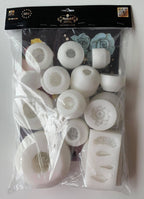 Moleeks 3D Set Moldes Flores - Exclusive