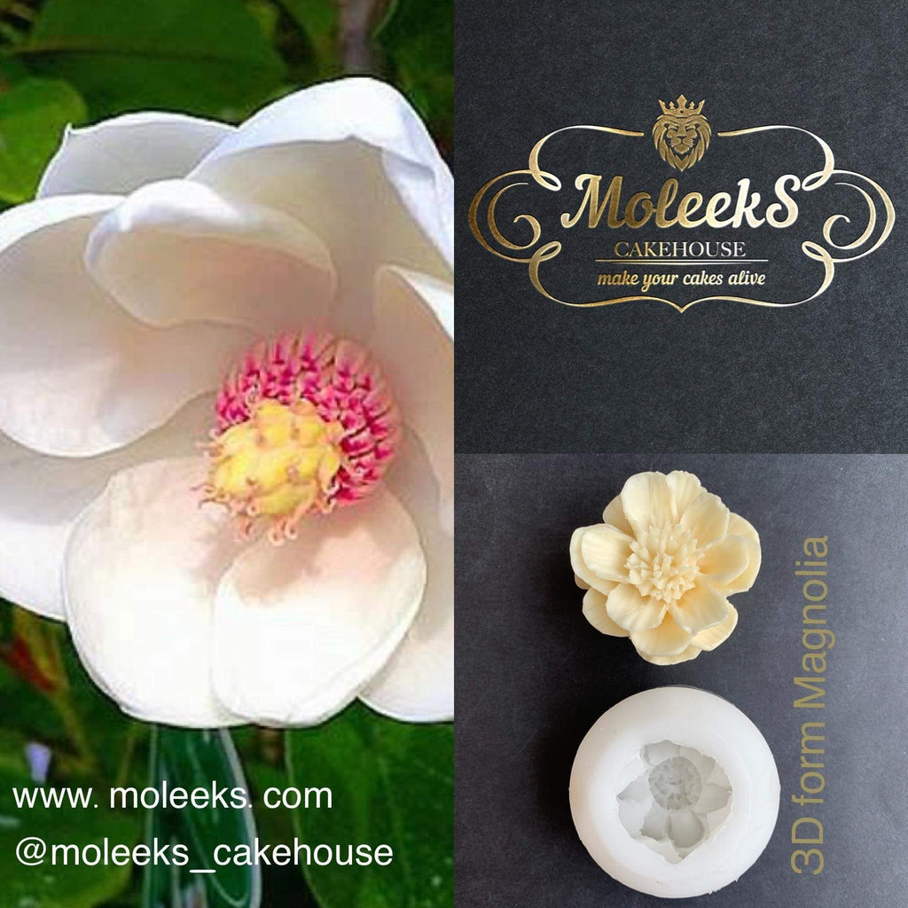 Moleeks 3D Set Moldes Flores - Exclusive