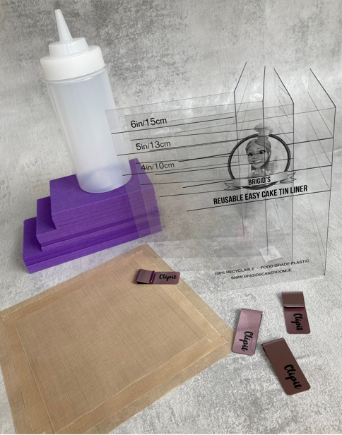 Kit Ganache Quadrado 15 a 22 cm ( 6" a 9")