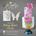 Moleeks 3D Molde Butterfly