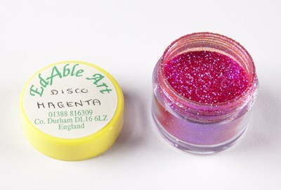 Edable Art Disco Magenta