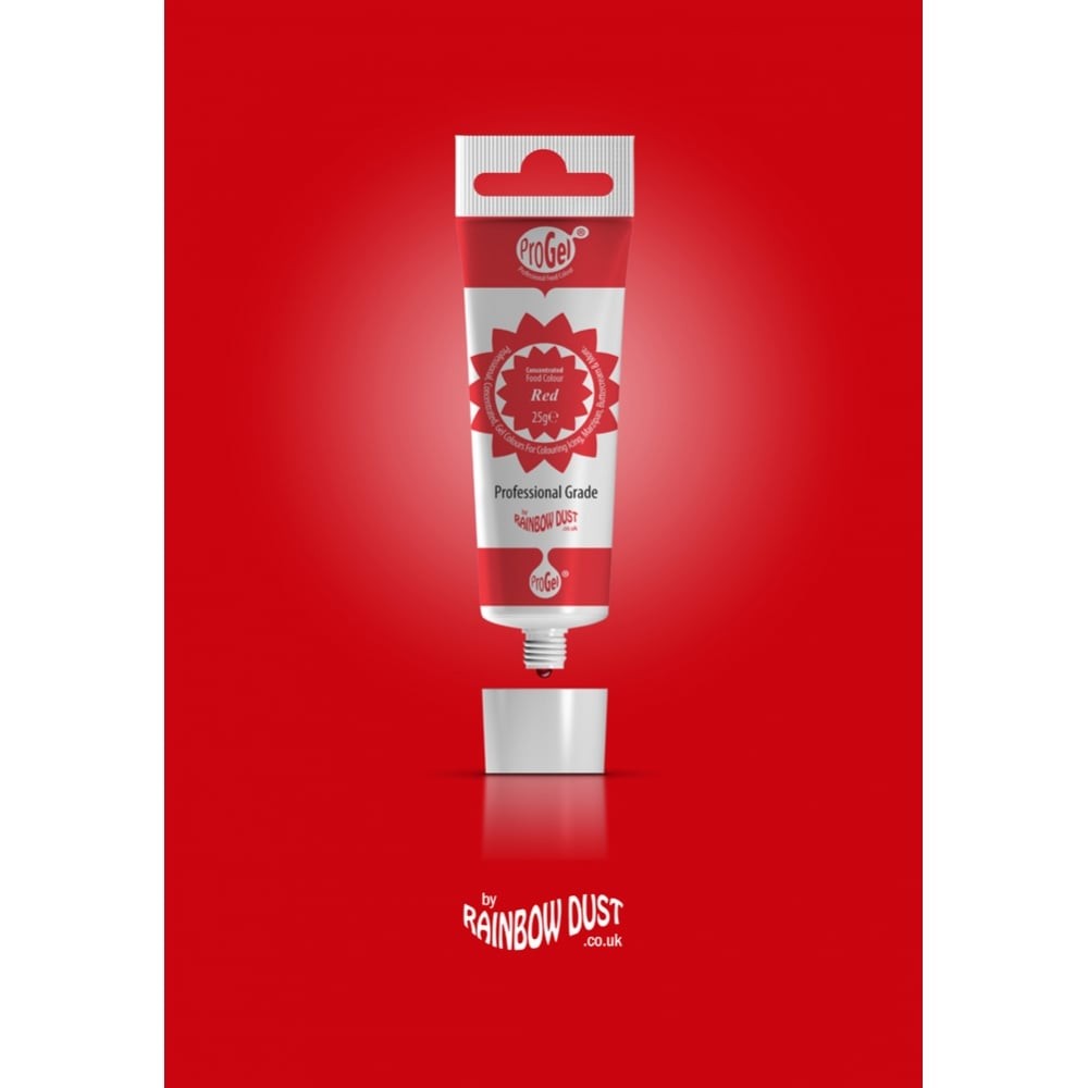 Corante Progel Vermelho - Rainbow Dust Colors