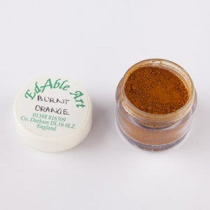 Edable Art Burnt Orange