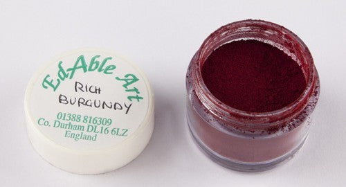 Edable Art Rich Burgundy