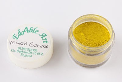 Edable Art Yellow Orchre
