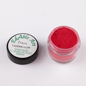 Edable Art Pink Geranium