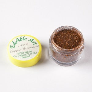 Edable Art Disco Copper Hologram