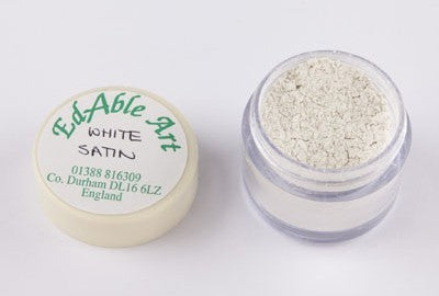 Edable Art White Satin