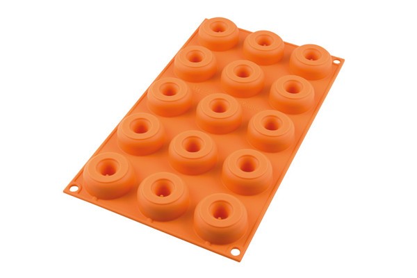 Molde Silicone Mini Donuts