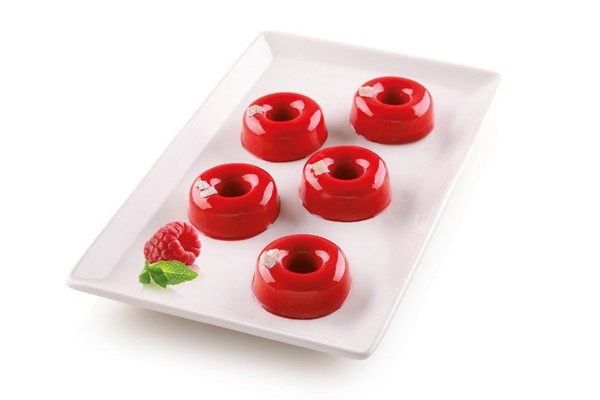 Molde Silicone Mini Donuts