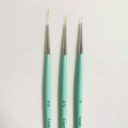 Pincéis Tiffany nº 0 - 2/0 -5/0 Set de 3