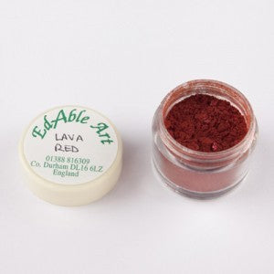 Edable Art Lava Red