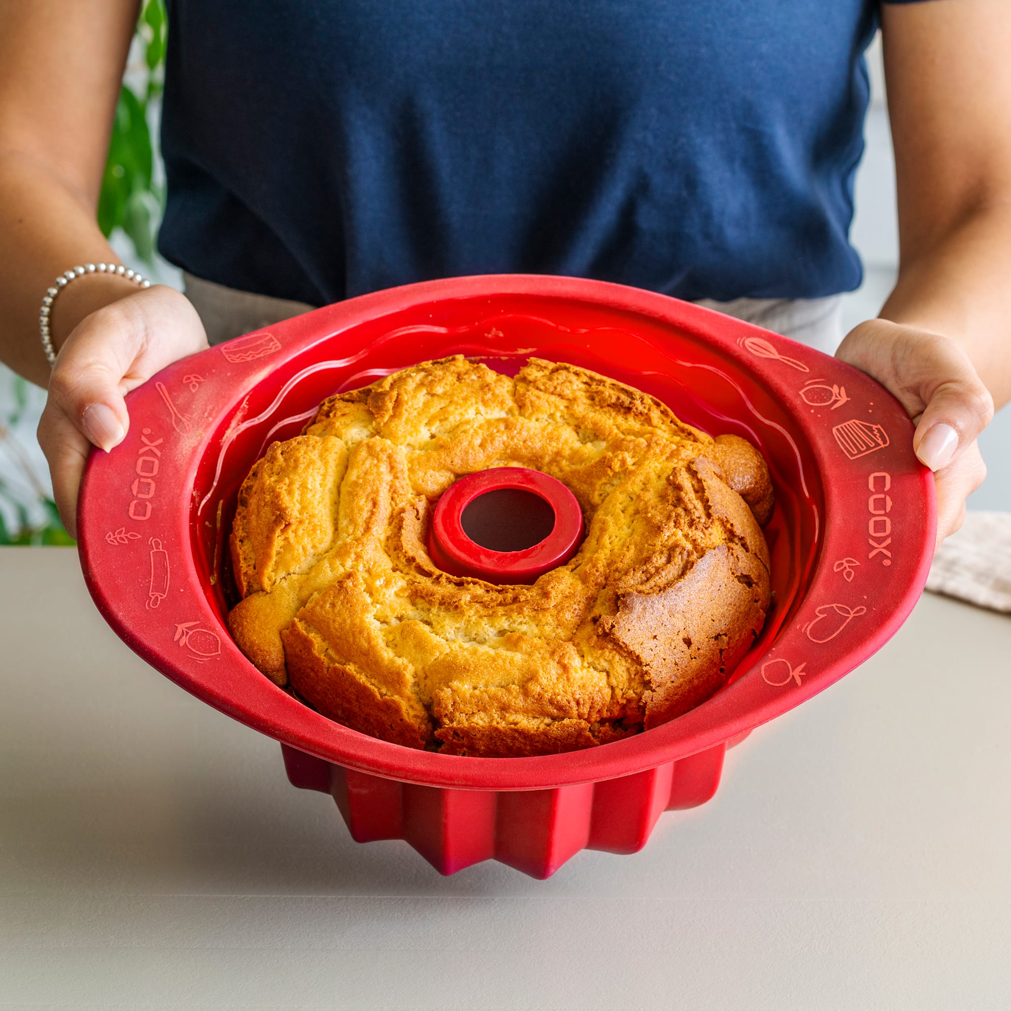 Coox Forma  Gugelhupft Bundt alta 24 cm 1 L