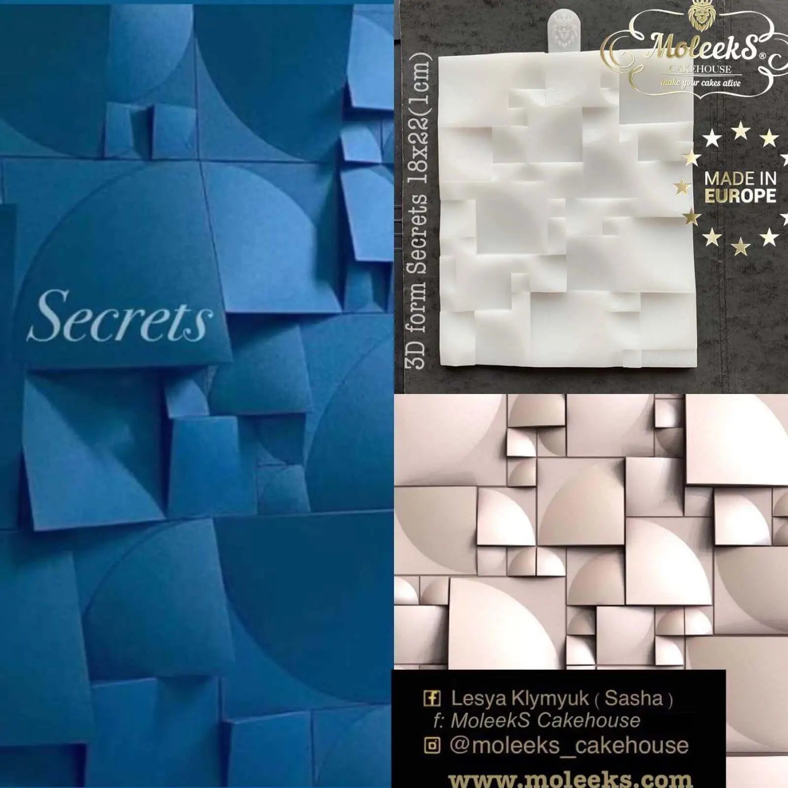 Moleeks Secrets Molde 3D