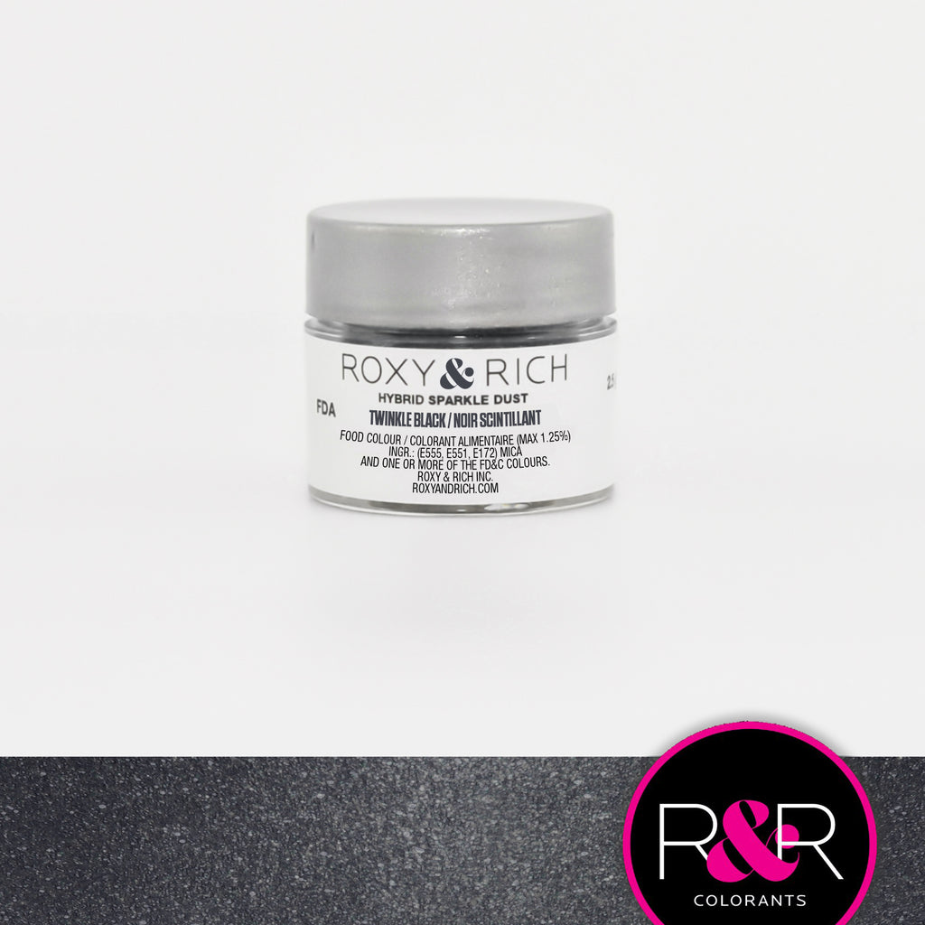 Corante em Pó - Twinkle Black- Roxy & Rich