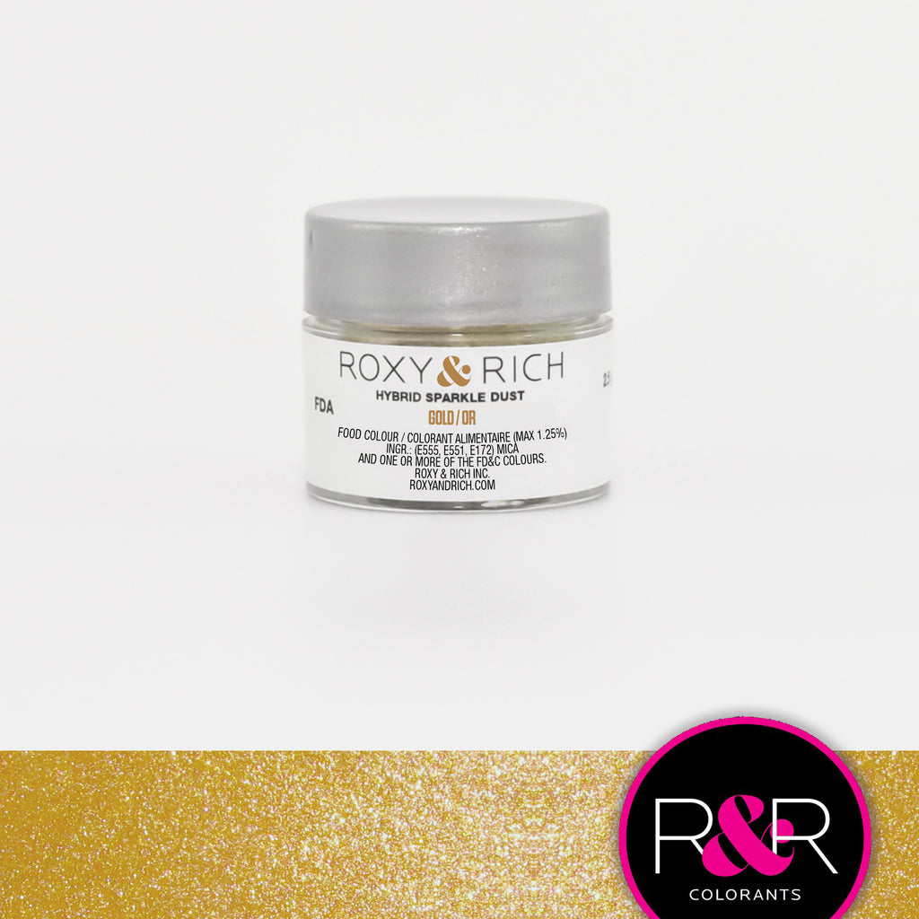 Corante em Pó - Sparkle Gold- Roxy & Rich