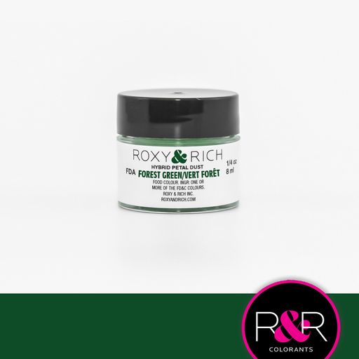 Corante em pó - Verde Floresta - Hibrid Petal Dust - Roxy & Rich
