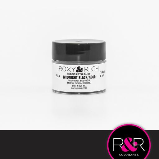 Corante em pó - Midnight Black - Hibrid Petal Dust - Roxy & Rich