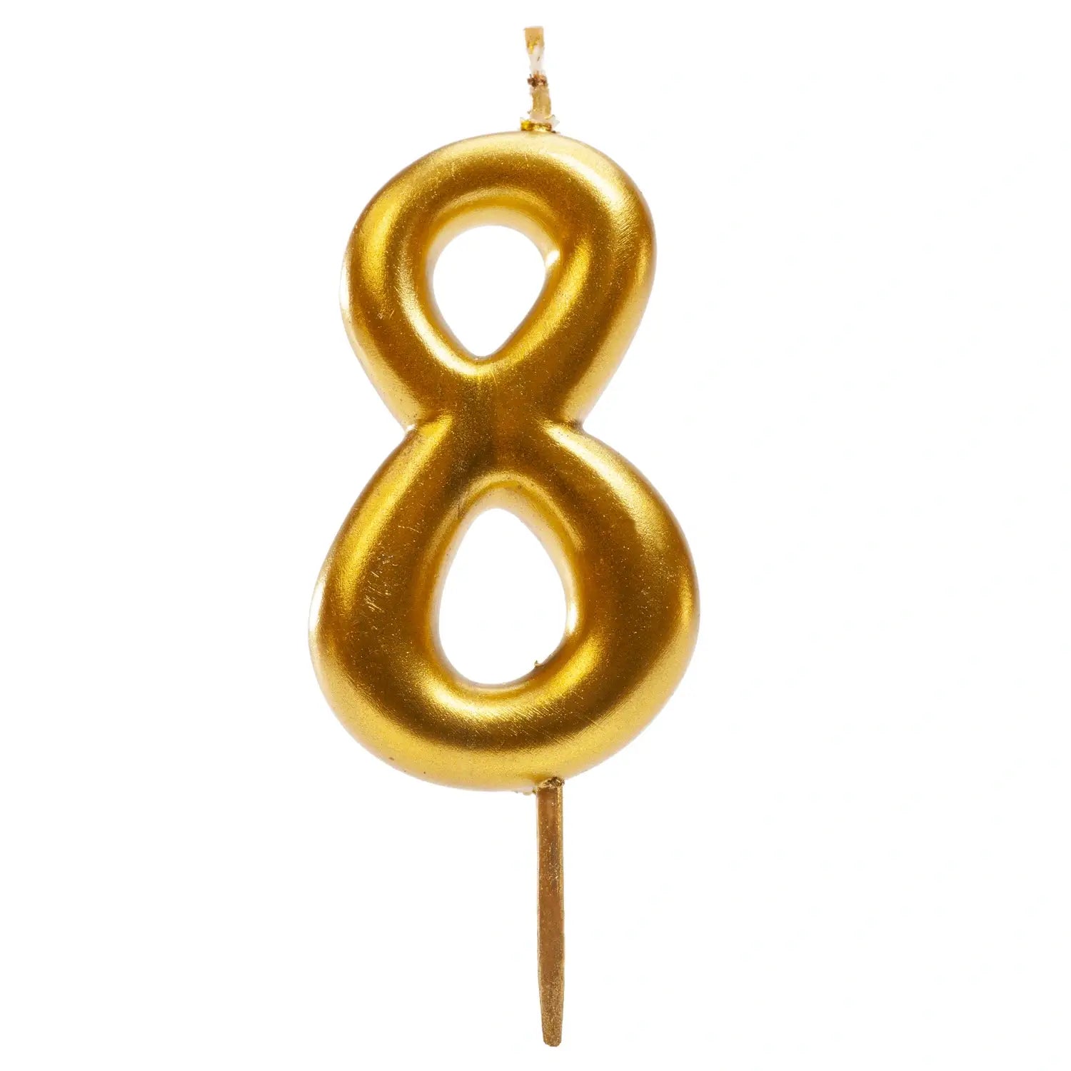 Vela Dourada Número 8