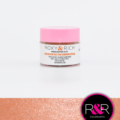 Corante em Pó Highlighter - Special Rose Gold - Roxy & Rich