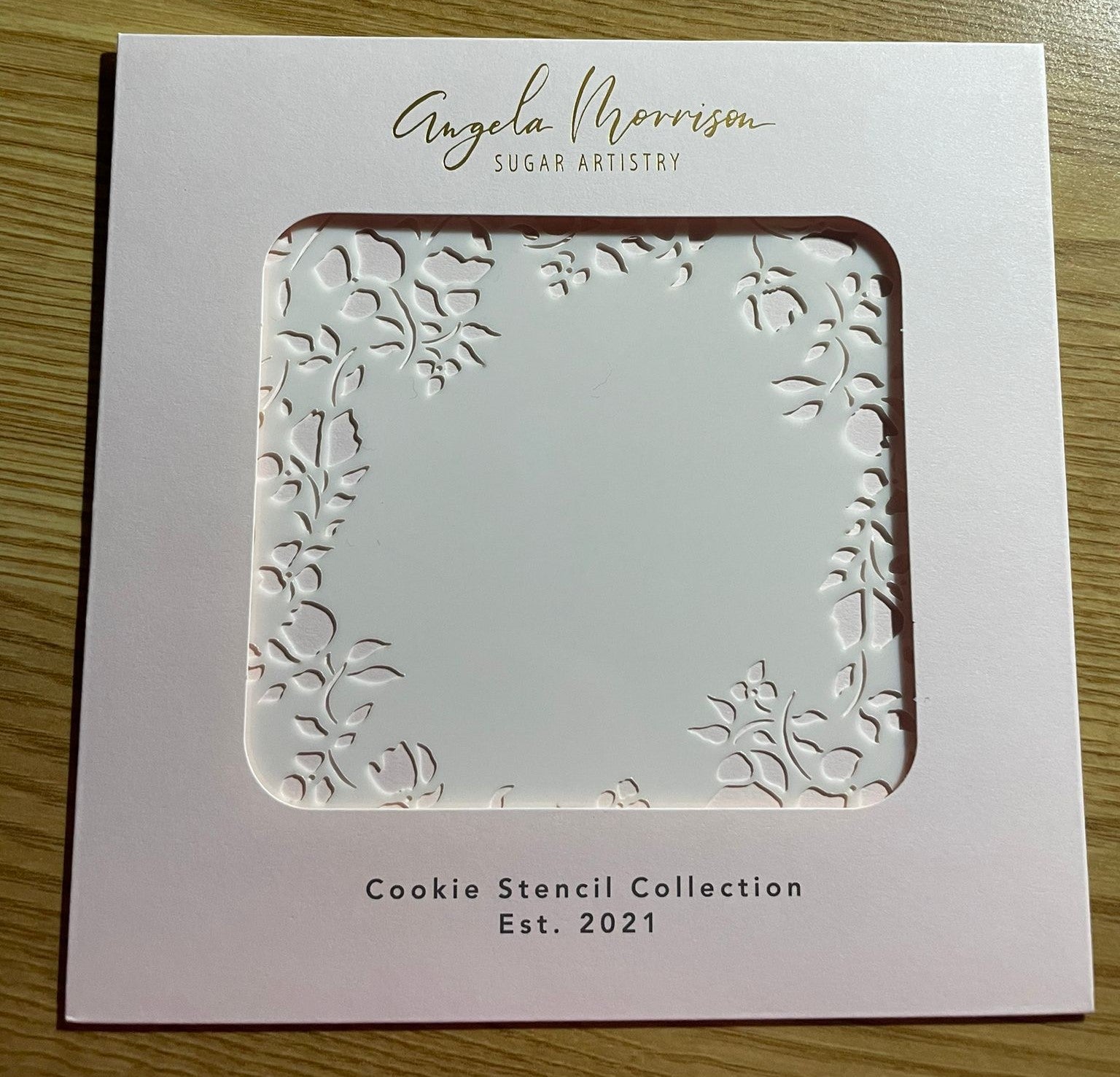 Stencil Cake Frame Antonella Angela Morrison