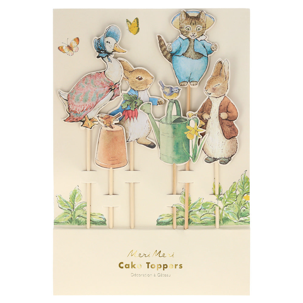 Peter Rabbit Cake Toppers