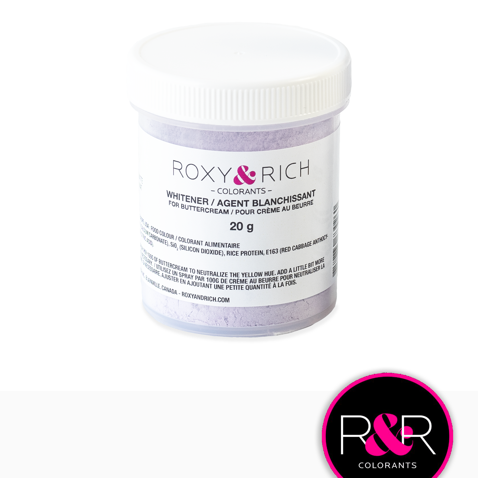 Whitener Buttercream 20 g. Roxy & Rich