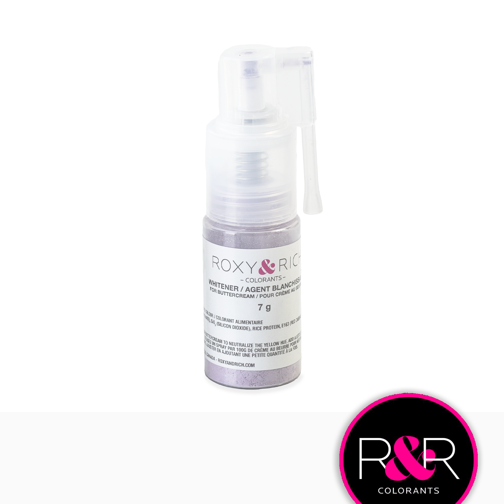 Whitener Buttercream em bomba Roxy & Rich