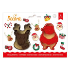 Conjunto Cortadores Pai Natal e Rena