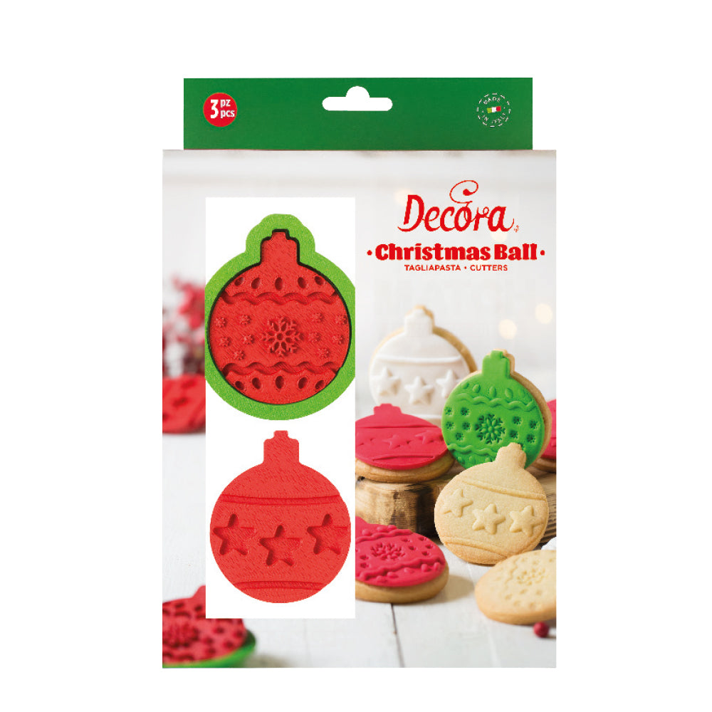 Cortador de Bolacha Natal e Marcadores - Decora