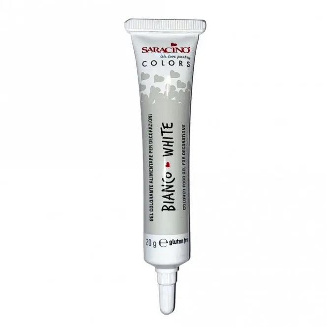 Corante Gel em Tubo Branco 20g