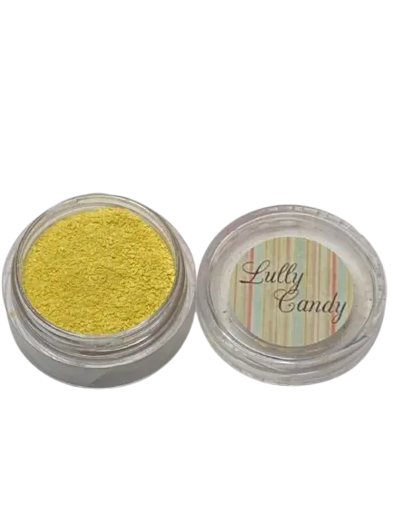 Corante em Pó Amarelo Mediterrâneo 1,9 gr - Lully Candy