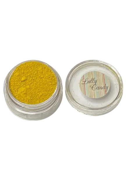 Corante em Pó Amarelo Queimado 1,9 gr - Lully Candy