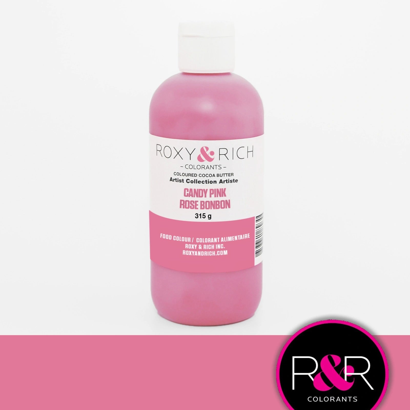 Corante de Manteiga de Cacau - Gemstone Collection - Candy Pink-315g - Roxy & Rich