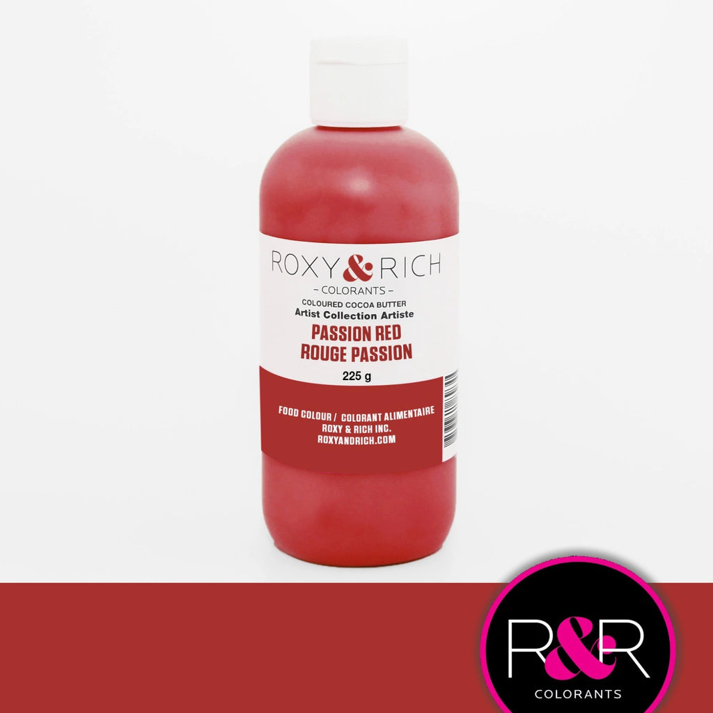 Corante de Manteiga de Cacau - Gemstone Collection - Passion Red-315g - Roxy & Rich