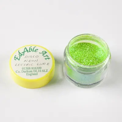 Edable Art Disco Neon Lectric Lime
