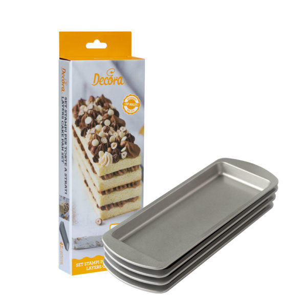 Formas Rectangulares Multicamada - Set 4 Uni - Decora