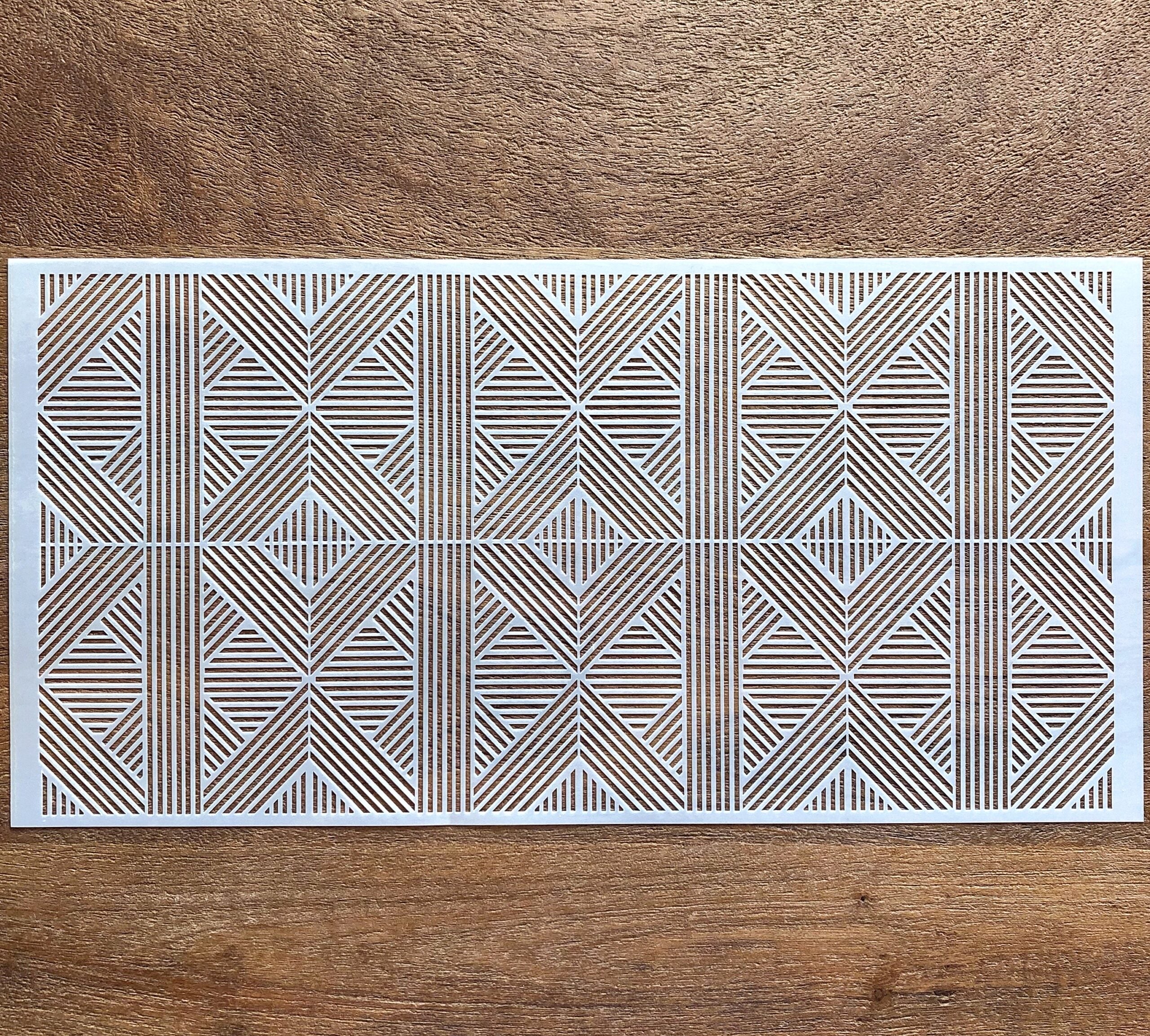Stencil Geometria Angela Morrison