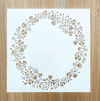 Stencil Cake Frame Jessica Angela Morrison