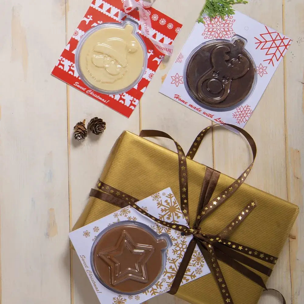 Kit Cartões de Natal Chocolate