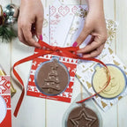 Kit Cartões de Natal Chocolate